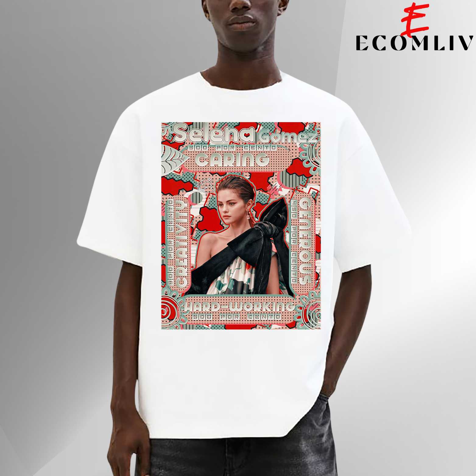 Selena Gomez Shirt, Unisex T-Shirt, Pop Icon Streetwear T-Shirt